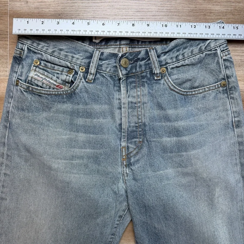 Vintage Diesel Kulter Jeans Men 29x32 Blue Straight Leg Retro Wash Made in Italy